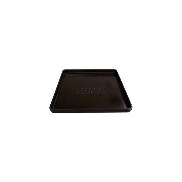 Mfg Tray Stackable Storage Tote, 26 in L x 20 in W x 1-1/2 in H, Fiberglass 8480005167 - main